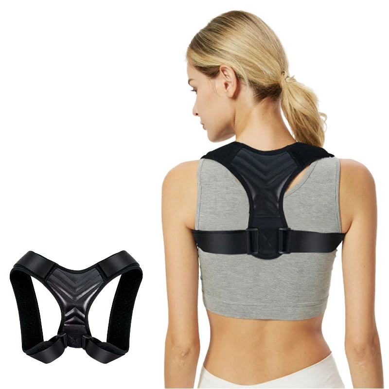 Hot Sale Men's Adjustable Breathable Back Brace Portable Spine Posture Corrector Straightener Support Belt for Scoliosis MegaBDM