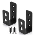 Door Barricade Brackets Heavy Duty Security U Bracket As Door Reinforcement Stopper Lock
