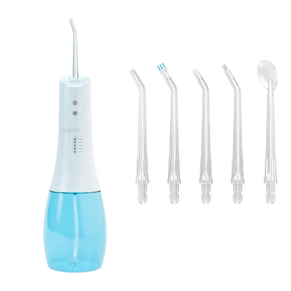 Portable Mini Electric Orthodontic Jet Tooth Irrigator Water Dental Flosser for Cleaning Teeth and Braces Oral Water Flosser