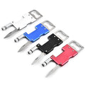 Mini Multi-Tool Keychain LED Torch Industrial Grade Promotional Stainless Steel Aluminum Alloy Bottle Opener Knife Beer Opener