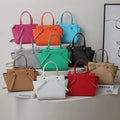 2022 New Arrivals Pu Leather Solid Color Handbags Purse Ladies Shoulder Bags Purses Handbags for Women Luxury