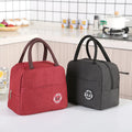 Wholesale Waterproof Portable Zipper Warm Oxford Food Lunch Bag for Kids Thermal Pack Cooler Bag Convenient Outdoor Picnic Bag