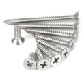 Din 7982 Stainless Steel Recessed Countersunk Head Tapping Screws