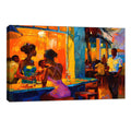 Modern Abstract African Paintings Custom-Size Canvas Wall Art for Living Room Figurative Home Decorations