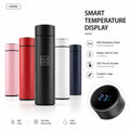 Custom Logo 304 Stainless Steel Insulated Vacuum LED Temperature Water Bottle Vacuum Thermos Smart Stainless Steel Water Bottle