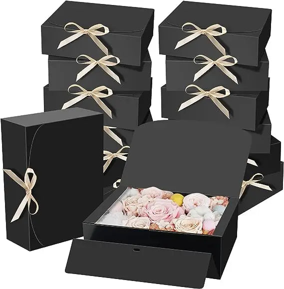 Custom Size Logo Printing Hard Shipping Boxes New Design Black Corrugated Cardboard Mailer with Embossing Handling