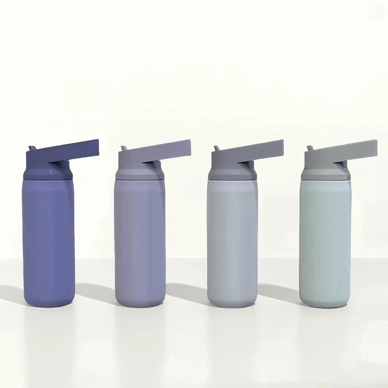Customized 20 oz Stainless Steel Thermal Flask Double-Wall Insulated Sports Small Thermos for Purse Vacuum Thermoses