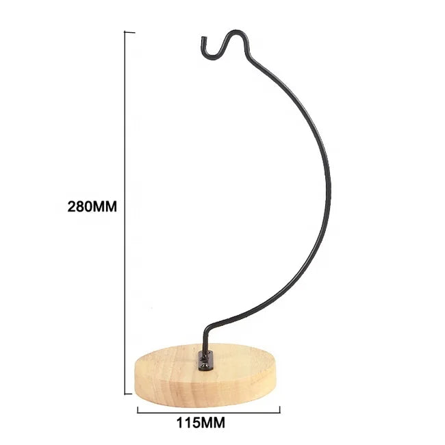 Modern Metal Black Eco-Friendly Christmas Ornament Display Stand for Home and Wedding Decoration Durable Factory Wholesale