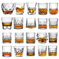 Wholesale Old Fashioned Whiskey Drinking Glasses Cup Luxury Diamond Liquor glassware Crystal Whisky Glass for bar