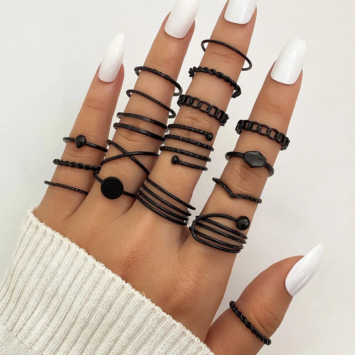 Wholesale Adjustable Gold-Toned Stainless Steel Rings Stylish O Ring Design for Men and Women for Parties and Anniversaries