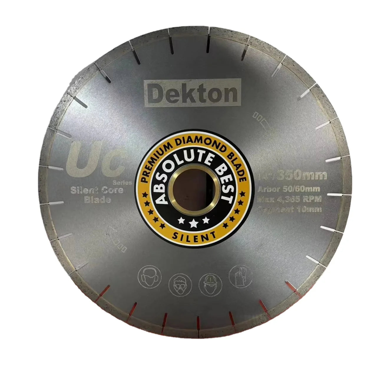 14in 350mm Silent Dekton Cutting Blade  Circular Cutting Diamond Disc Professional Dekton Cutting Diamond Saw Blade for Dekton