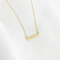 Collier Maman Letter Necklace Stainless Steel Mothers Day Wholesale Gifts Mama Necklace Mother's Day Jewelry