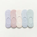 WUYANG FACTORY Invisible Socks Silicone Non-slip Summer colorful Mesh Ankle Boat Socks
