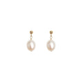 Rainbowking Best Selling New Jewelry 925 Silver Pearl Earrings Minimalist Design Temperament Earrings Earrings