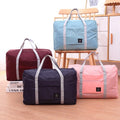 Customized Nylon Foldable Storage Bags Portable Handbags Splashproof Check-in Bag Organizer Luggage for Clothing Travel Bag
