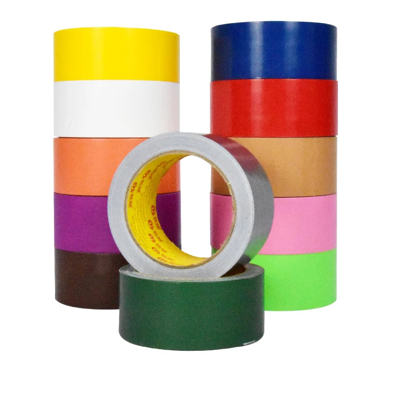 Cloth Tape Tear by Hand Multi Purpose Duct Tape Bulk for Repair Sealing Carpet Edge Binding