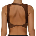 Women's Essential Comfort Compression Sport Bra Quick Dry Mesh Insert Breathable Yoga Bra XL Size Featuring Print Spandex