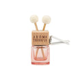 Essential Oil Diffuser Car Perfume Bottle With Clips Aromatherapy Car Air Freshener Colored Perfume Glass Bottle