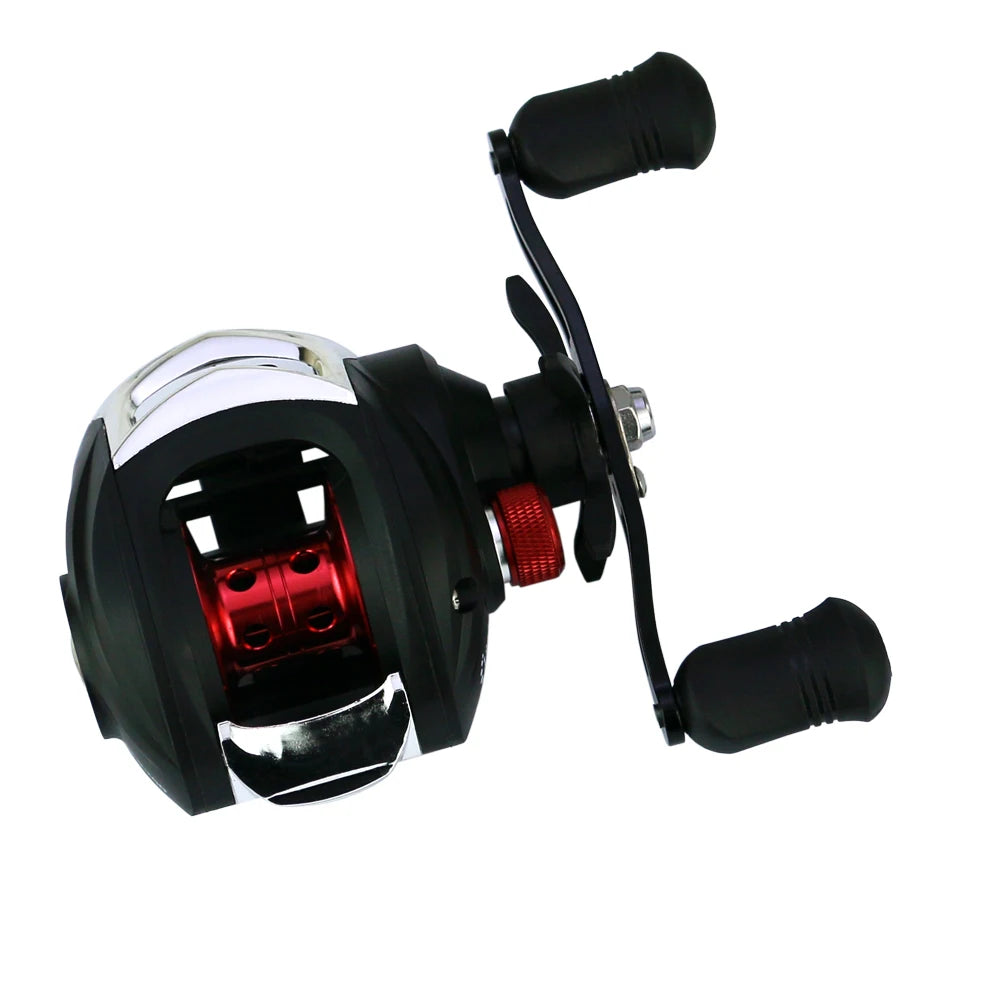 New 8kg Max Bait Casting Reel Baitcasting Metal Spool Fishing Reel OEM Saltwater Bait Caster
