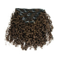 Raw Hair Indian Hot Selling Drop Shipping Kinky Curly Seamless Clip-in Hair Extensions 100% Virgin Human Hair 12A Grade Remy