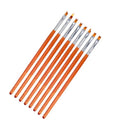 8pcs/set High Quality Dotting Pen DIY Liner Flower Design Drawing Manicure Tools Set Multipurpose Nail Polish Nail Duster Brush