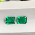 7*9MM 8*10MM Columbian Emerald Shape Factory Price for Sale Gemstone Starsgem Hydrothermal Method 1ct 2ct 3ct Lab Grown Emerald
