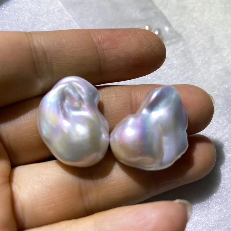 GuangXi Wuzhou Natural Baroque Pearl Irregular Shape High Luster Pearls Low Price