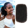 Wholesale Virgin Hair Afro Kinky  100% Human Hair Stretched Braiding Hair Bulk  Remy Braiding  for Natural DreadLocks