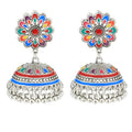 Indian Hobemian Boho Jhumka Earring Brass Earrings Women