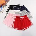 Wholesale Summer Drawstring Active Dolphin Shorts Women Plus Size Gym Running Sports Athletic Shorts