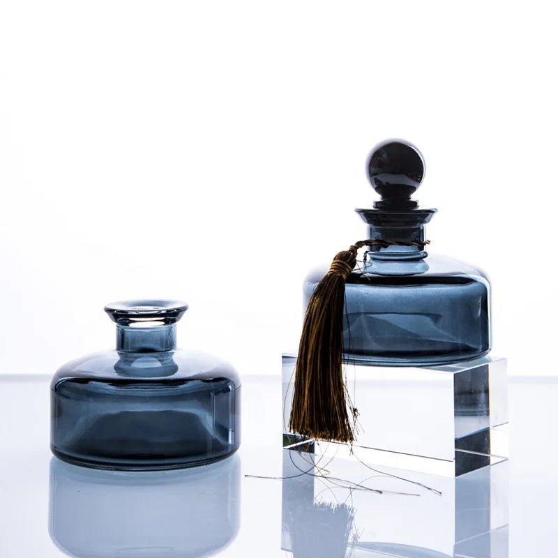 Aromatherapy Bottles Aroma Perfume Home Empty Luxury Glass Diffuser Bottle