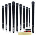Factory Wholesale Standard Rubber Golf Grip in Black with Custom Logo Including Golf Grip Changing Kit