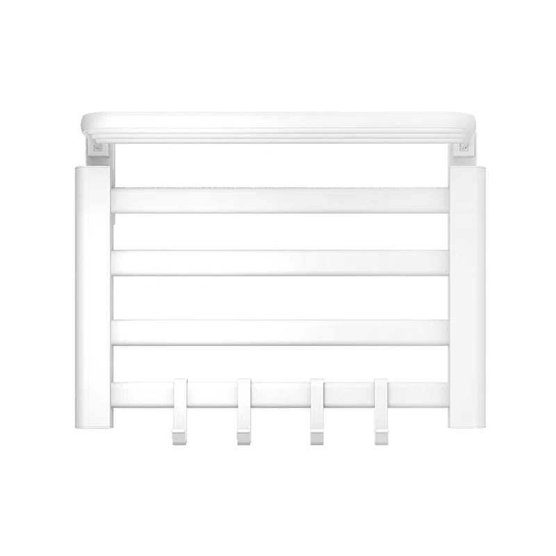 Plug-in Electric Towel Bathroom Rack Black Electric Swivel Towel Rack Holder Warmer Electric Heating Towel Rack
