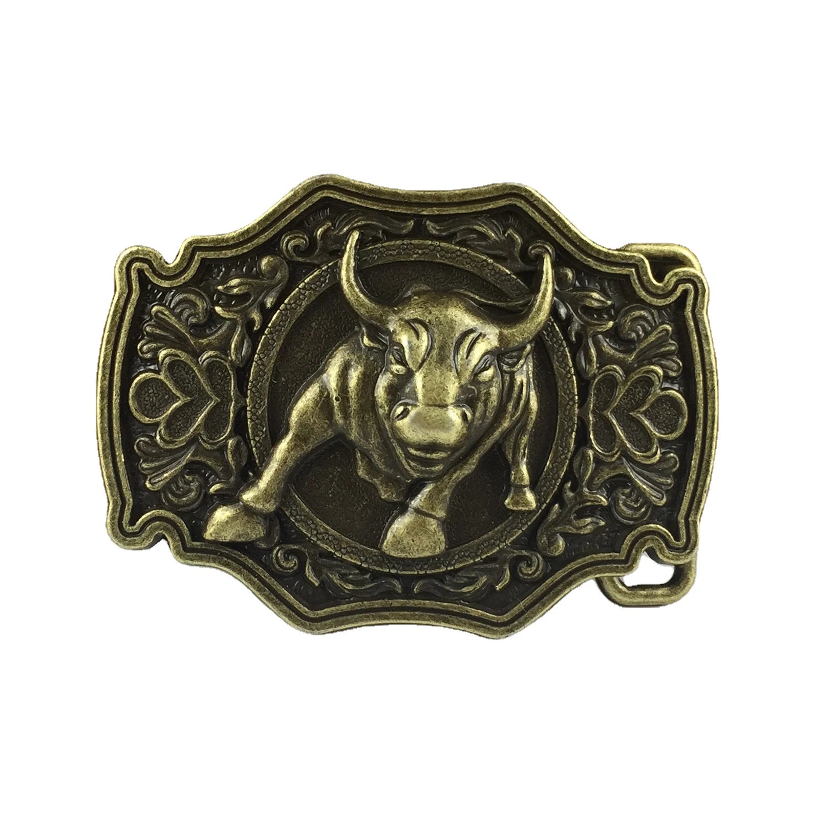 Wholesale Custom Men Belt Buckle logo Western Design Cowboy Buckles for 40mm Wide Leather Belt