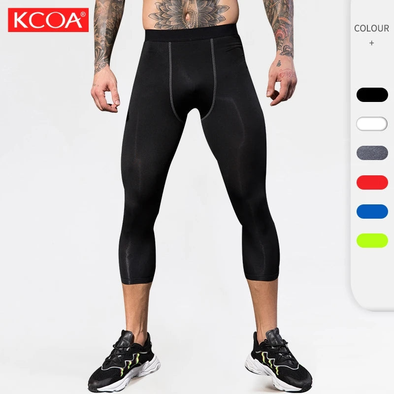 New Arrival Workout Athletic Gym Running Tight Thermal Fitness Compression Men Legging
