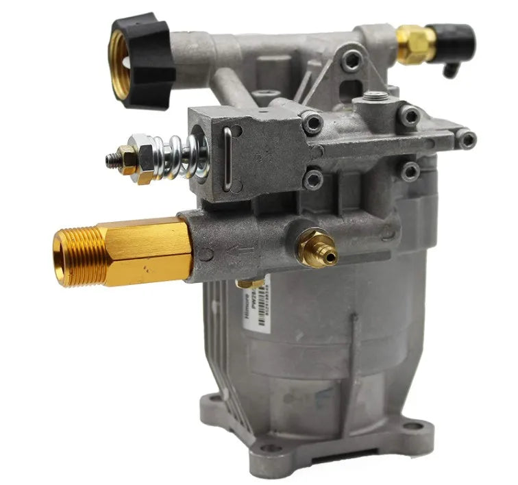 Horizontal Pressure Washer Pump 3/4 Shaft  MAX 2800 - 3000 PSI 2.5 GPM Better Than OEM Replacement Pump