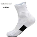 Custom Designed Sports Performance Running Socks Breathable and Sweat Absorbent for Basketball for Autumn Digital Printing