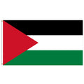3x5Ft Palestine Flag Polyester With Two Brass Grommets Single Layer Wall Hanging Outdoor and Indoor Decor
