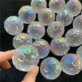 Wholesale Factory Price Natural Healing Aura Quartz Crystal Moon Ball Sphere Carving for Decoration