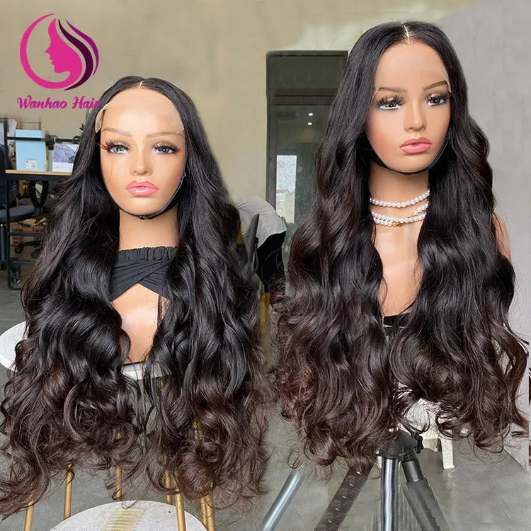Cheap Sample Wig 18 Inch Transparent Frontal Lace Wigs Human Hair Lace Front Brazilian Human Hair Body Wave Wigs for Black Women
