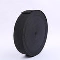 Wholesale Twill Style Plain Weave White Black Knit Elastic Waist Band Webbing Garment Accessories Polyester/Nylon Material for