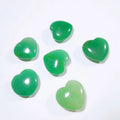 Diy Crystal heart art-crafts stone Wholesale Turquoise Hearts jade