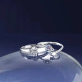 Couple Astronaut Planet Ring Couples Accessories Spaceman Moon Ring Star Moon Finger Ring for Lover Men Women Jewelry