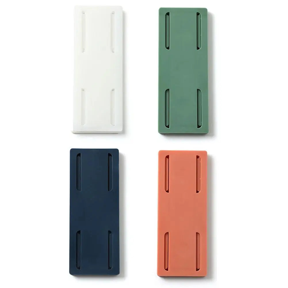 Adhesive Punch-free Socket Holder Wire Plug-in Socket Wall Mounted Socket Bracket Manager Hanging Wall Punch-free Plug-in Board