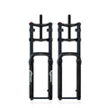 26 Inch 5.0 Thru Axle 15*150MM MTB DH Fat Bike Air Suspension Double Crown Aluminum Straight Fork 190MM