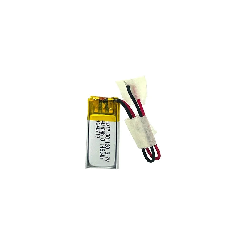 KC CB IEC62133 BIS UN38.3 MSDS Certificate 301120 40mah Smallest 3.7v 5v Rechargeable Battery Li Ion Battery