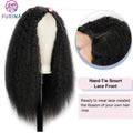 Wholesale Fashion Trend Black Kinky Straight Human Hair Lace Frontal High Quality Wigs for Black Women