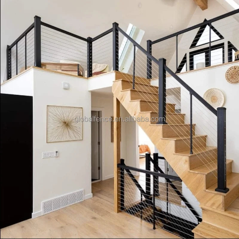 Reilbu High Quality Cable Railing Easy to Install Top Mounted for Outdoor Stairs Balcony