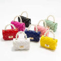 New Spring Jelly Bag Lovely Mini Cute Long Handle PVC Bag Handbags for Little Girls Purses Kids Handbags Small Jelly Bag