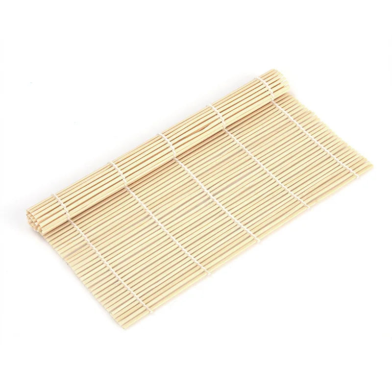WanuoCraft 100%Natural Bamboo 9.5" 24cm Sushi Making Kit Bamboo Sushi Rolling Mat
